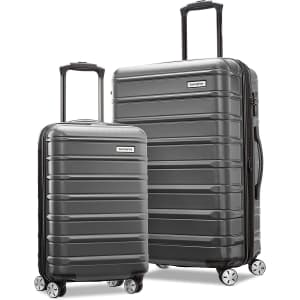 Samsonite Omni 2 2-Piece Hardside Expandable Spinner Luggage Set for $330