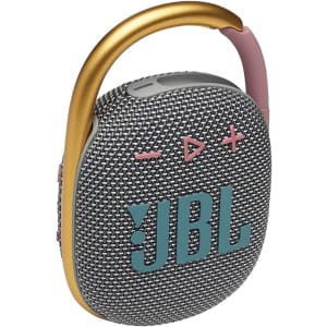 JBL Clip 4 Portable Mini Bluetooth Speaker for $60