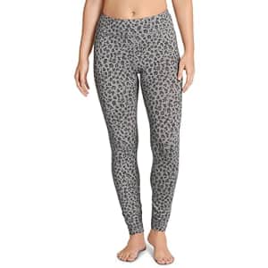 Jockey Women's Activewear Modal Legging, Snow Leopard, s for $7