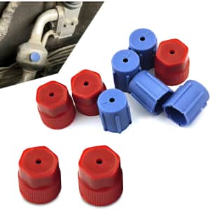 10-Piece R134a AC High & Low Pressure Port Cap Set for $5 10-Piece R134a AC High & Low Pressure Port Cap Set for $5