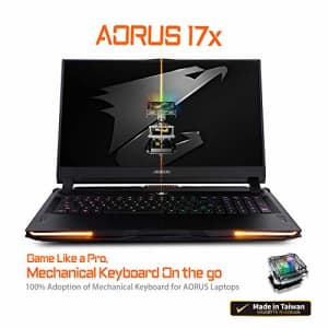 Gigabyte [2020] AORUS 17X (YB) Extreme Gaming Laptop, Lightest+Coolest in Class, 17.3-inch 300Hz IPS, for $3,989