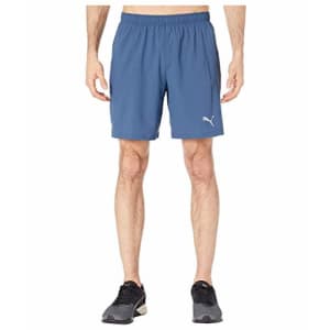PUMA Men's Ignite Session 7" Shorts, Dark Denim, L for $67