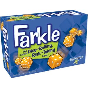 PlayMonster Farkle Dice Game for $6