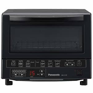 Panasonic FlashXpress Compact Toaster Oven with Double Infrared Heating, Crumb Tray and 1300 Watts for $150