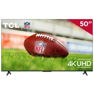 TCL 50" Class 4K UHD HDR LED Smart TV: $198