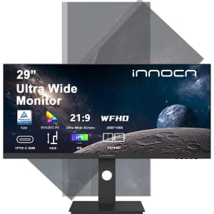 INNOCN 29" 21:9 Ultrawide 75Hz Gaming IPS LED Monitor for $350