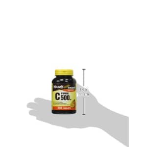 Mason Vitamins C 500 mg Pure Ascorbic Acid Tablets, 60 Count for $16