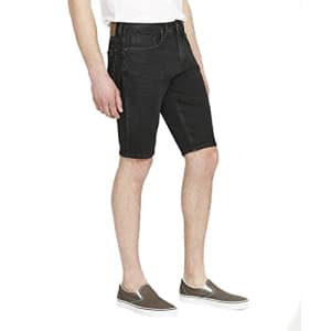 Buffalo David Bitton Men's Parker Denim Shorts, Black, 31 for $41