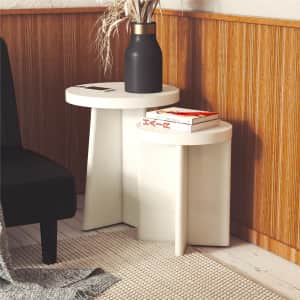 Ameriwood Home Liam Round End Tables 2-Piece Set for $99 Ameriwood Home Liam Round End Tables 2-Piece Set for $99