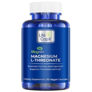 Life CapX Magnesium L-Threonate 90-Capsule Bottle for $19