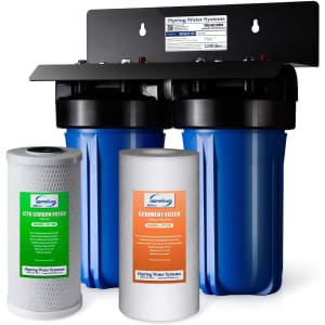 iSpring 2-Stage Whole House Water Filtration System for $125