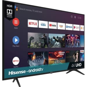 Hisense 50" 4K HDR LED UHD Smart TV for $200