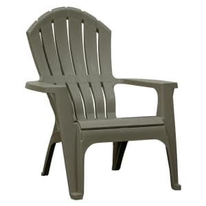 Adams Manufacturing RealComfort Resin Adirondack Chair for $20