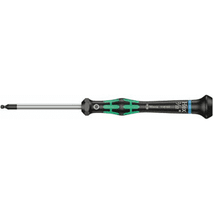 Wera 05118102001 Kraftform Micro 2052 Ballhead Hexagon Electronics Precision Screwdriver, 3/32" for $10 Wera 05118102001 Kraftform Micro 2052 Ballhead Hexagon Electronics Precision Screwdriver, 3/32" for $10