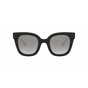 A|X Armani Exchange Women's AX4087S Sunglasses, Black/Light Grey Mirror Silver Gradient, 49 mm for $19 A|X Armani Exchange Women's AX4087S Sunglasses, Black/Light Grey Mirror Silver Gradient, 49 mm for $19