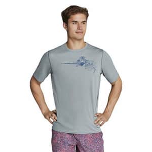 Speedo Men's Uv Swim Shirt Graphic Short Sleeve Tee for $19