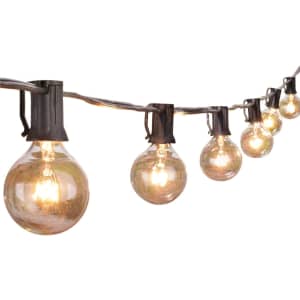 Brightown 25-Foot Outdoor String Lights for $14