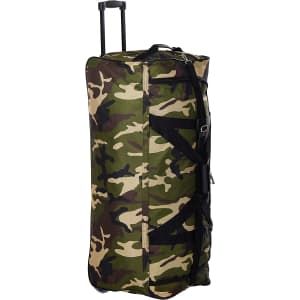 Rockland 30" Rolling Duffle Bag for $36