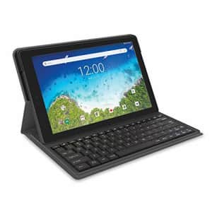 2019 RCA Viking Pro 2-in-1 Tablet 10'' Touch Screen and Detachable Keyboard, Quad Core, 32GB for $100