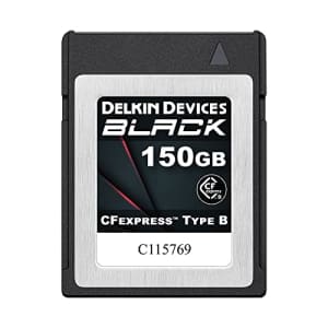 Delkin Devices 150GB BLACK CFexpress Type B Memory Card for $180