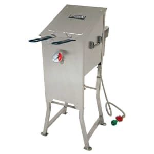 Bayou Classic 57,000-BTU Stainless Steel 4-Gallon Deep Fryer for $450 for members Bayou Classic 57,000-BTU Stainless Steel 4-Gallon Deep Fryer for $450 for members