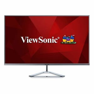ViewSonic VX3276-2K-MHD 32 Inch Frameless Widescreen IPS 1440p Monitor with HDMI DisplayPort and for $250