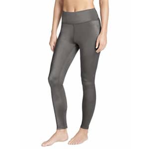 Jockey Women's Activewear Hi-Rise Shine Legging, Magnet Grey, S for $25