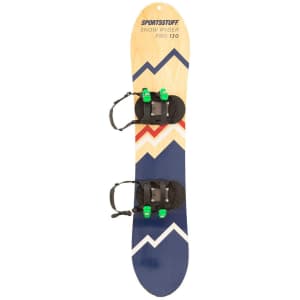 Sportsstuff Snow Ryder PRO 130cm Snowboard for $70 Sportsstuff Snow Ryder PRO 130cm Snowboard for $70