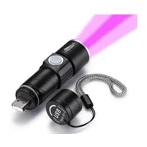 DarkBeam 395nm USB Flashlight for $6