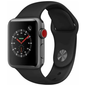 Apple Watch Series 3 GPS + Cellular 42mm Smartwatch for $75