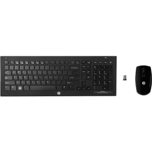 HP Wireless Elite v2 Keyboard with Mouse for $45
