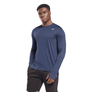 Reebok Men's Training Long Sleeve Tech T-Shirt for $12 Reebok Men's Training Long Sleeve Tech T-Shirt for $12