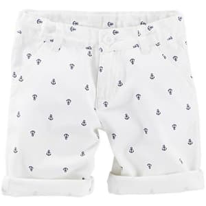 Carter's Little Girls' Bermuda Shorts (Toddler/Kid) - Anchors - 6X for $10