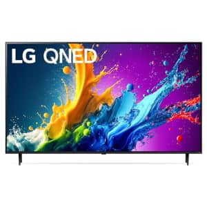 LG 55-Inch Class QNED80T Series LED Smart TV 4K Processor Flat Screen with Magic Remote AI-Powered for $697 LG 55-Inch Class QNED80T Series LED Smart TV 4K Processor Flat Screen with Magic Remote AI-Powered for $697