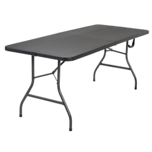 Cosco 6-Foot Centerfold Folding Table for $42