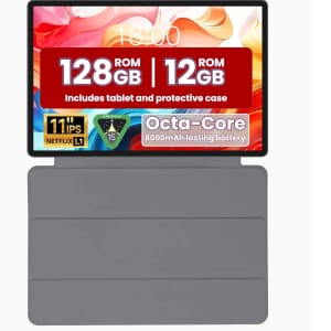 Juninke 11" 12GB+128GB Android Tablet w/ Case for $60 Juninke 11" 12GB+128GB Android Tablet w/ Case for $60