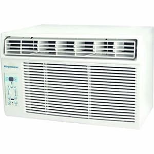 Keystone 8,000 BTU Window-Mounted Air Conditioner with Follow Me LCD Remote Control, White for $280