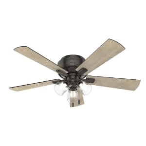 Hunter Crestfield 52" LED Indoor Ceiling Fan for $200
