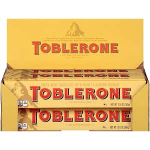 Toblerone Candy Bars 12.6-oz 10-Count for $80