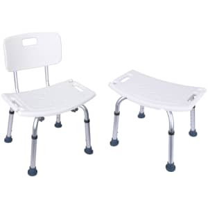 Everyday Essentials Adjustable Height Shower Chair for $25 Everyday Essentials Adjustable Height Shower Chair for $25