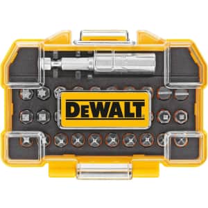 DeWalt 31-Piece Screwdriving Bit Set for $6.99 for members DeWalt 31-Piece Screwdriving Bit Set for $6.99 for members