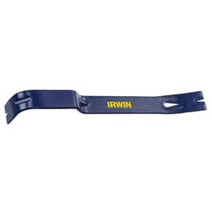 IRWIN Pry Bar, 2 in 1 Spring Steel Flat, 15 Inch (IWHT55150) for $9