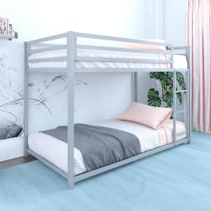 DHP Miles Metal Bunk Bed for $215