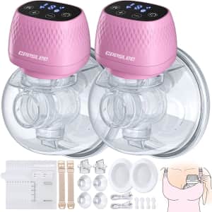 Hands Free Electric Breast Pump 2-Pack for $60