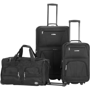 Rockland Vara 3-Piece Expandable Luggage Set for $61