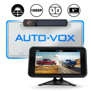 Auto-vox Solar3A Plus 1080P Rechargeable Wireless Backup Camera for $102 Auto-vox Solar3A Plus 1080P Rechargeable Wireless Backup Camera for $102