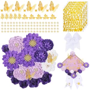 Paper Flowers Graduation Cap Decoration Kit From $11 Paper Flowers Graduation Cap Decoration Kit From $11