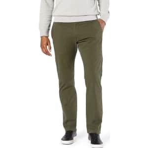 Dockers Men's Straight Fit Ultimate Chinos for $17