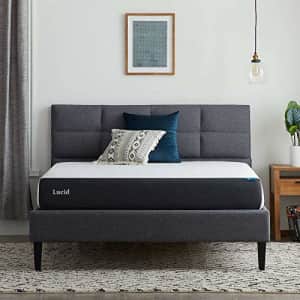 Lucid 8 Inch King Mattress - Firm Gel Memory Foam Mattress Bamboo Charcoal Foam Gel Infused- for $370 Lucid 8 Inch King Mattress - Firm Gel Memory Foam Mattress Bamboo Charcoal Foam Gel Infused- for $370