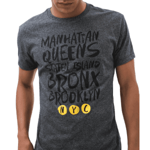 Aeropostale Men's Five Boroughs Graphic T-Shirt for $7